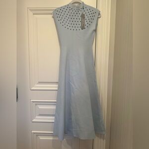 Baby blue sleeveless size XS Leila Rose cocktail dress.